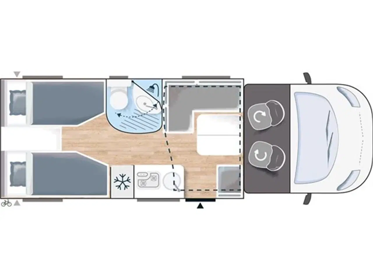 Billede 2 - 2017 - Chausson Flash   ALT i udstyr