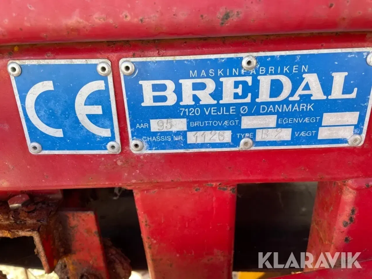 Billede 5 - Gødningsspredere BREDAL B2