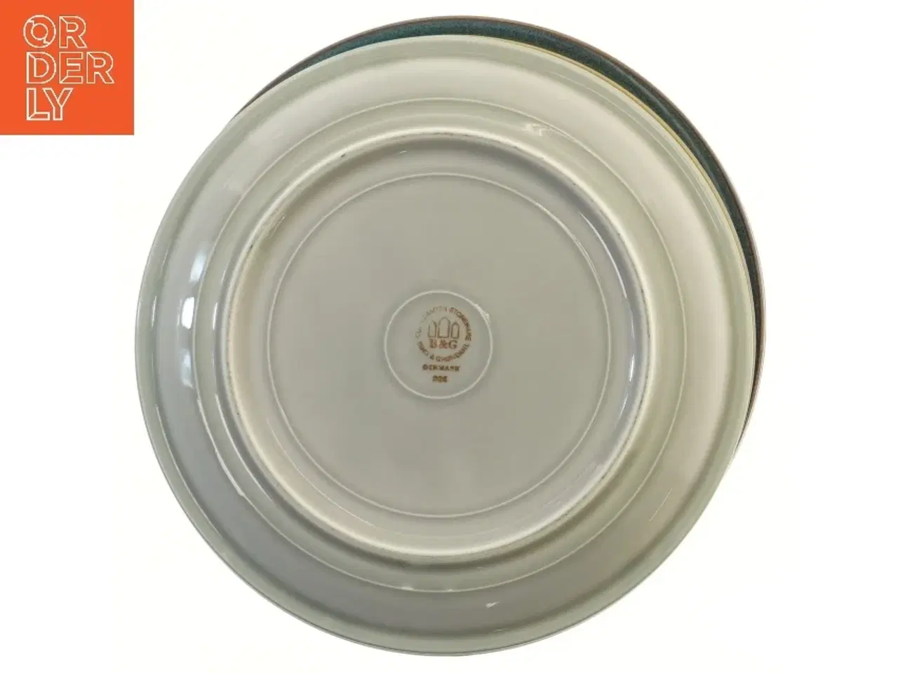 Billede 3 - Blå tallerkener, 5 stk, B&G fra Bing & Grøndahl (str. 5 stk Ø 24 cm)