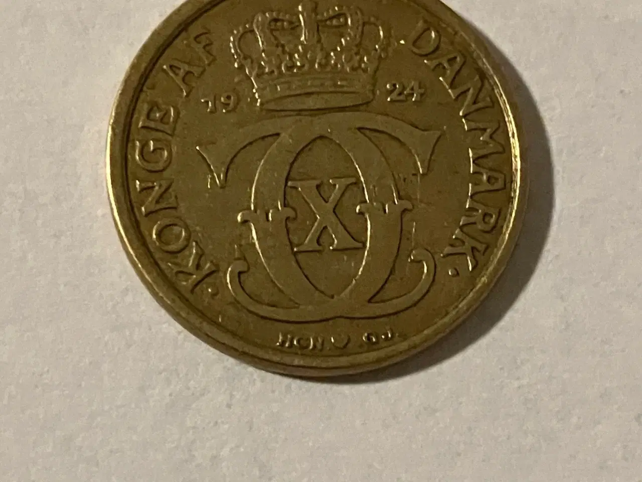 Billede 1 - 1/2 Krone 1924