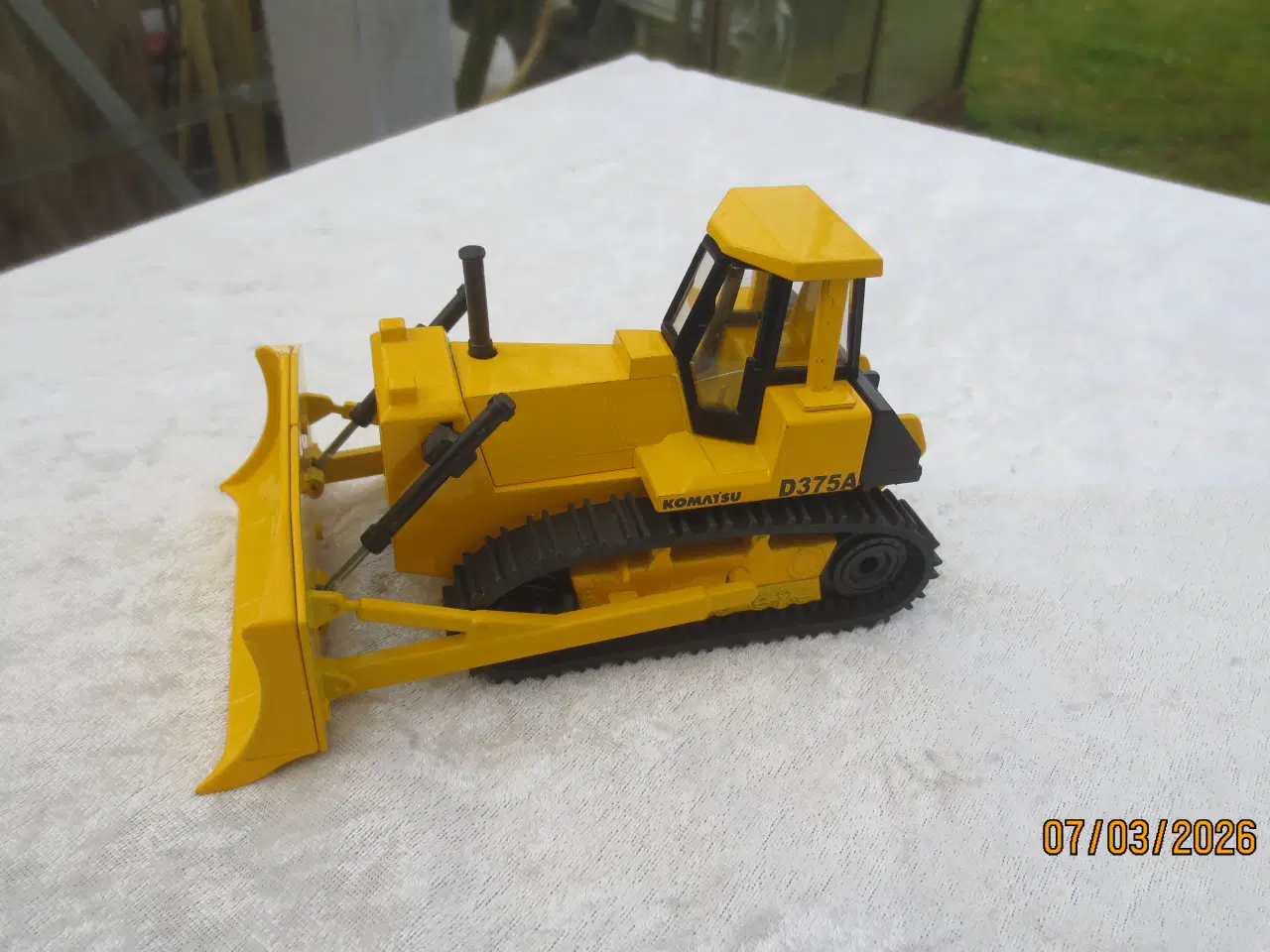 Billede 5 - 3 stk Modeltraktor Entreprenør maskiner Komatsu