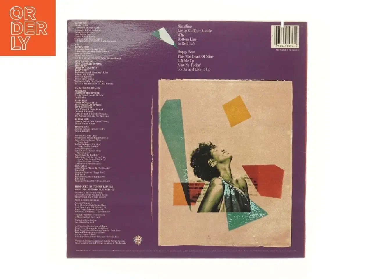 Billede 2 - Randy Crawford Nightline LP fra Warner Bros. Records