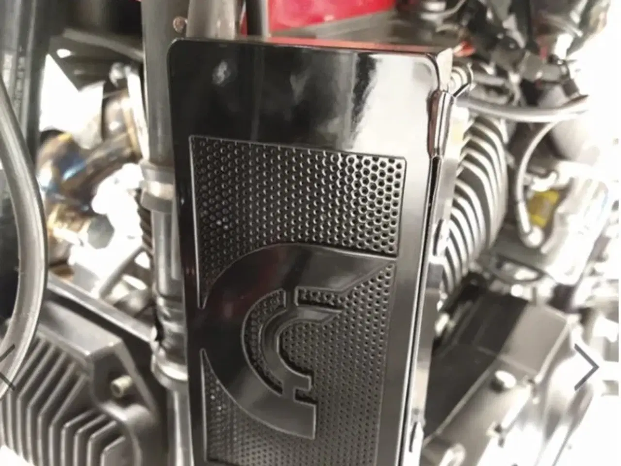 Billede 4 - Harley Davidson olie køler beskyttelse