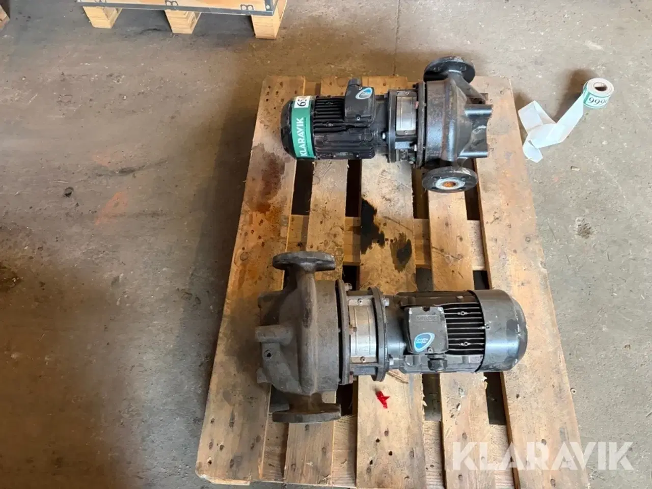 Billede 6 - Centrifugalpumper med elmotor Grundfos Blieflux 2 styk