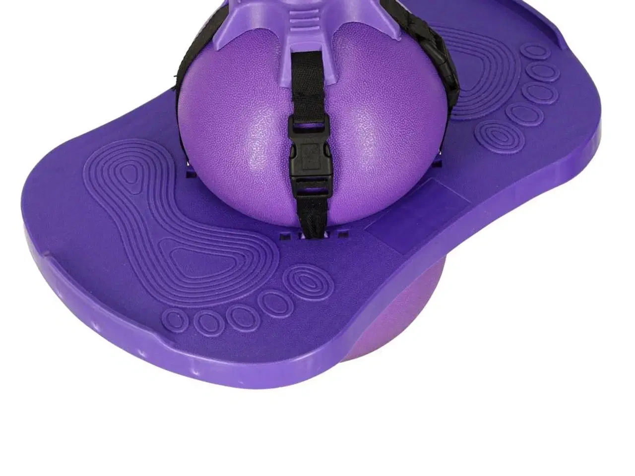 Billede 6 - Pogo hoppebold med balancebræt til børn – lilla