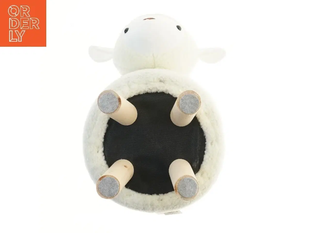 Billede 3 - Børne skammel formet som får fra Da Core (str. Ø 29 cm længde 27 cm)