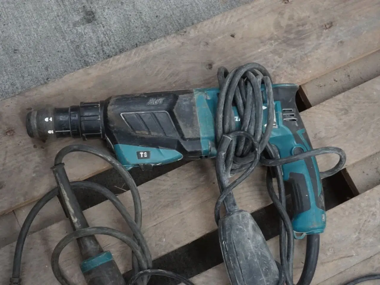 Billede 2 - 2 stk. Vinkelsliber + borehammer MAKITA