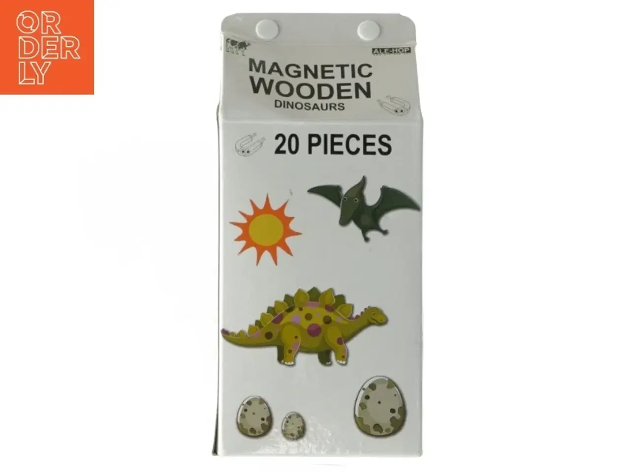 Billede 7 - Magnetisk Dinosaurpuslespil (str. 14 cm)