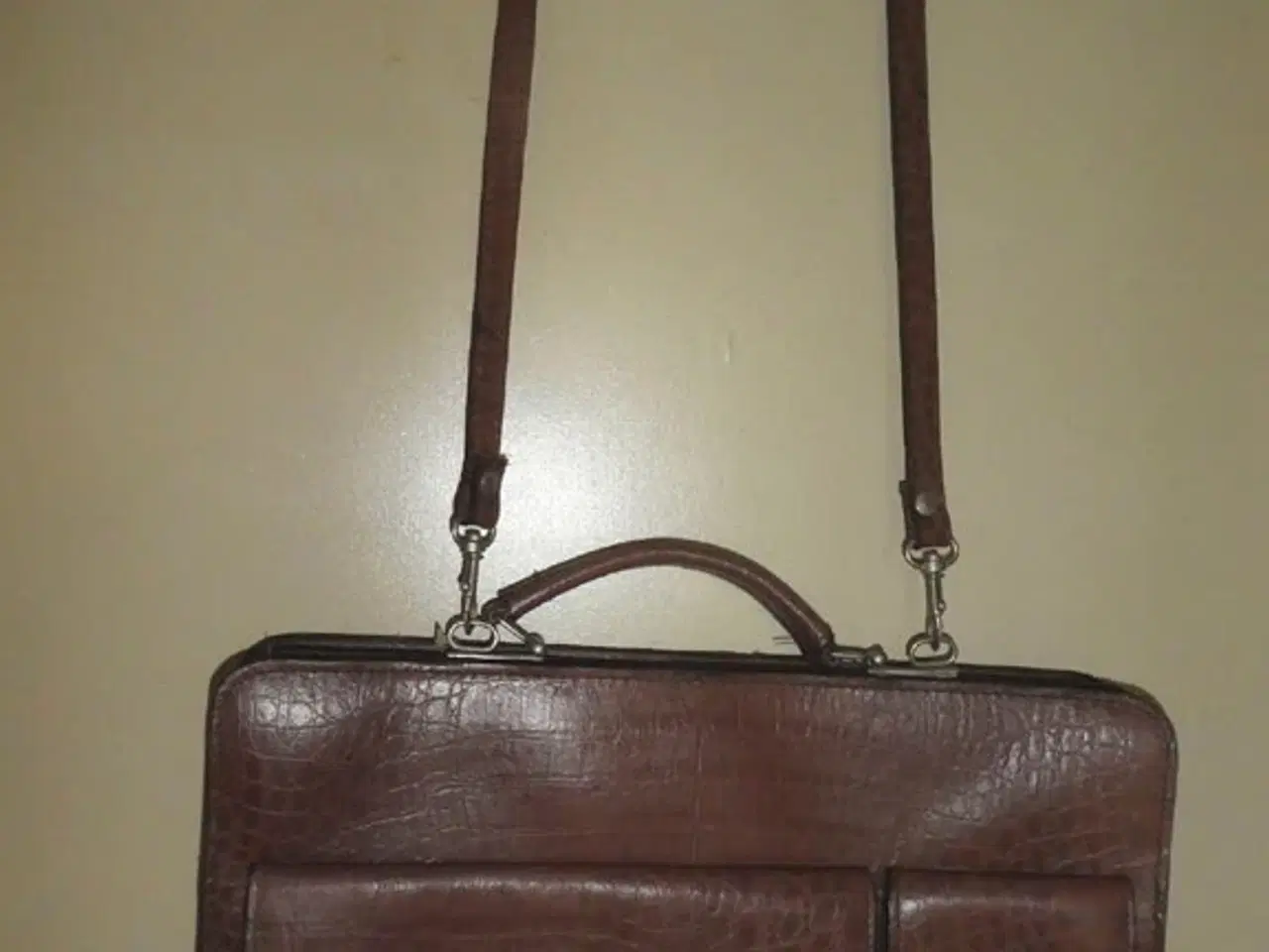 Billede 1 - Computertaske i skind