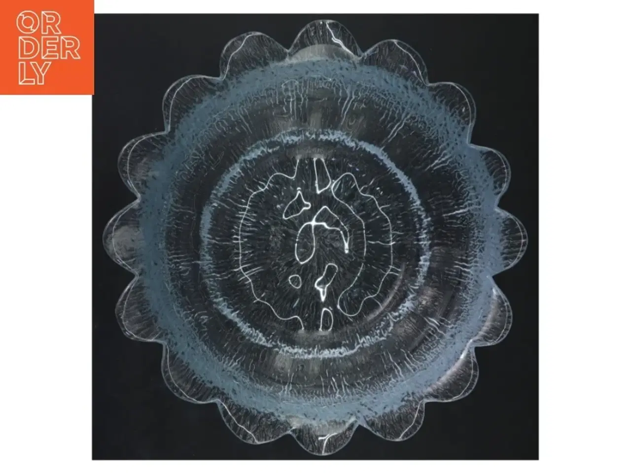 Billede 3 - Kastrup-Holmegård skål (str. Ø 26x11 cm)