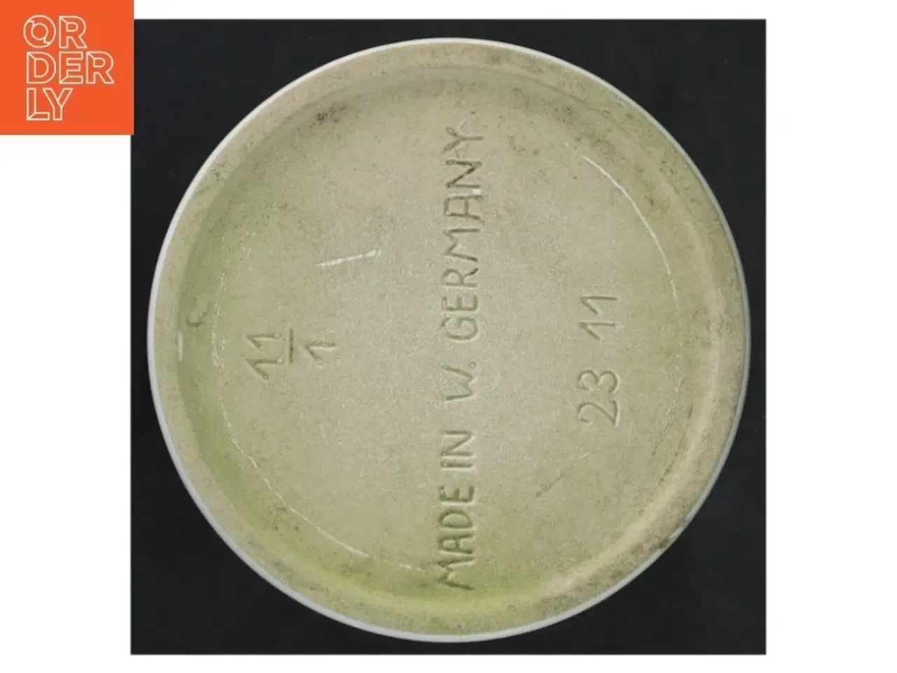 Billede 2 - Hvid porcelæn urtepotteskjuler fra W.GERMANY (str. Ø 12 cm)