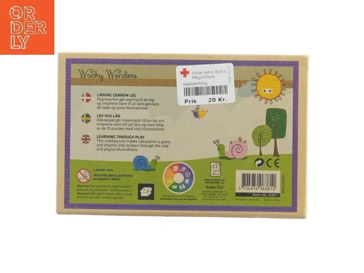 Billede 2 - Regnespil Wacky Wonders (str. 17,5x11,5 cm)