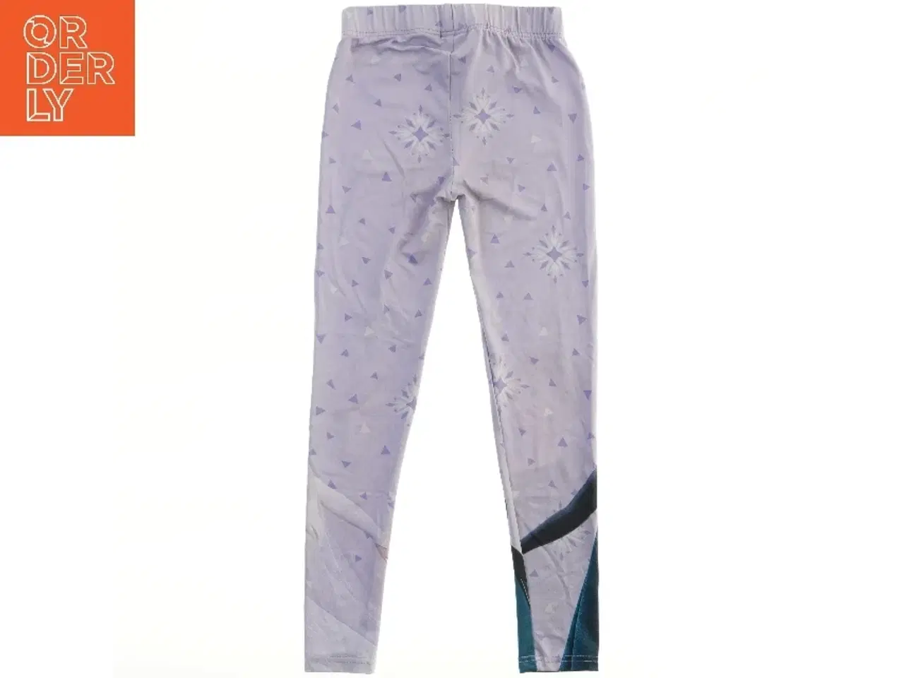 Billede 2 - Børneleggings med Anna og Elsa fra Disney (str. 122)