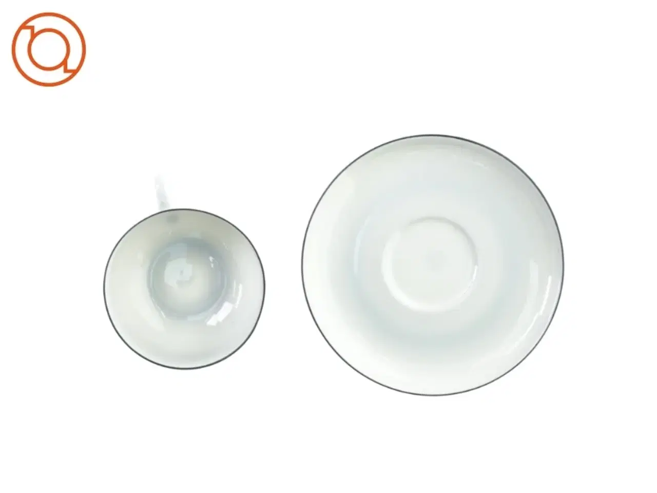 Billede 2 - Thekop med underkop fra Danish Atelier Design (str. Underkop 15 cm kop 5 x 9 cm)