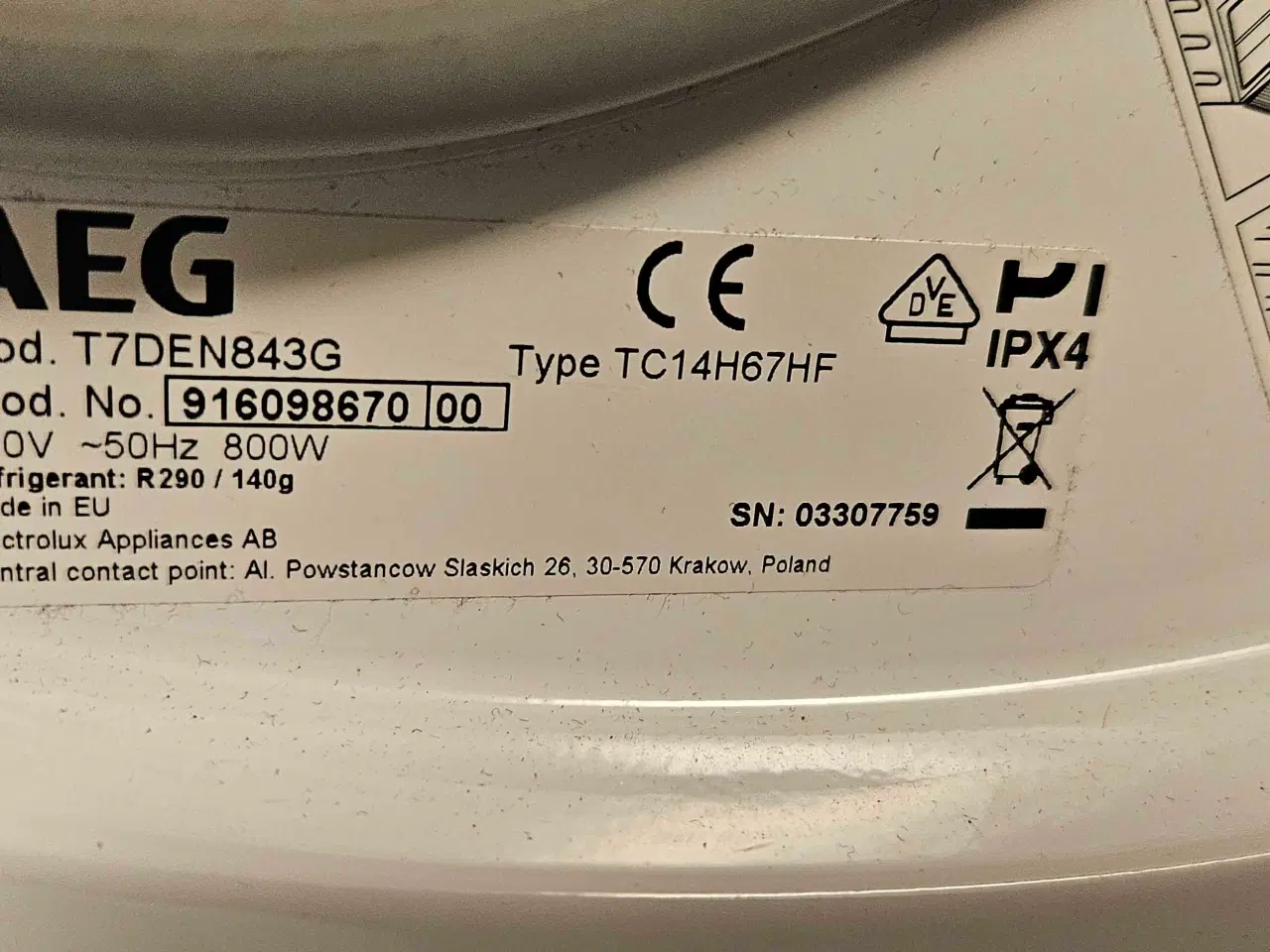 Billede 3 - Vaskemaskine & kondens tørretumbler