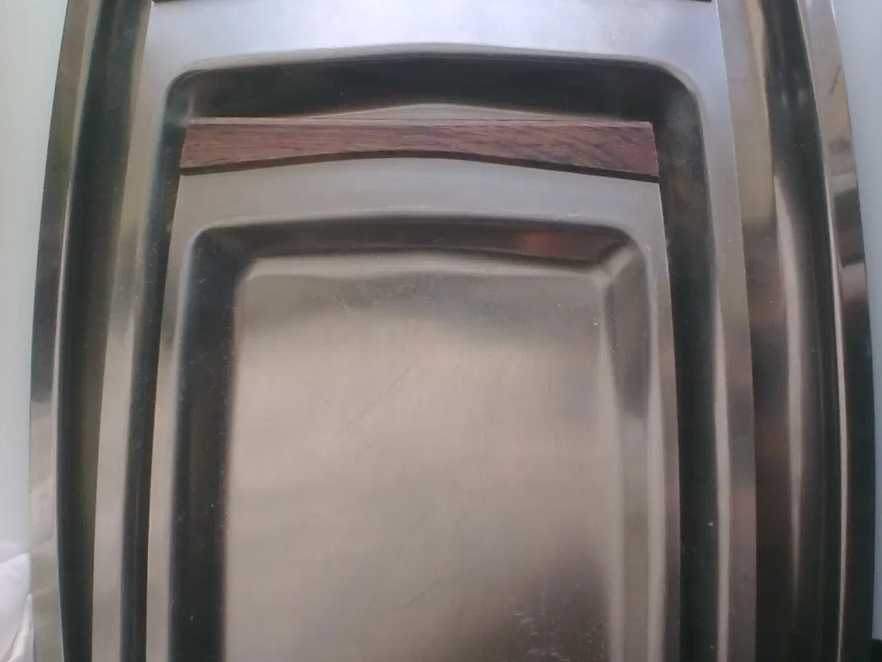 Billede 2 - Retro DK Rustfri stål 3 flade DESIGN fade