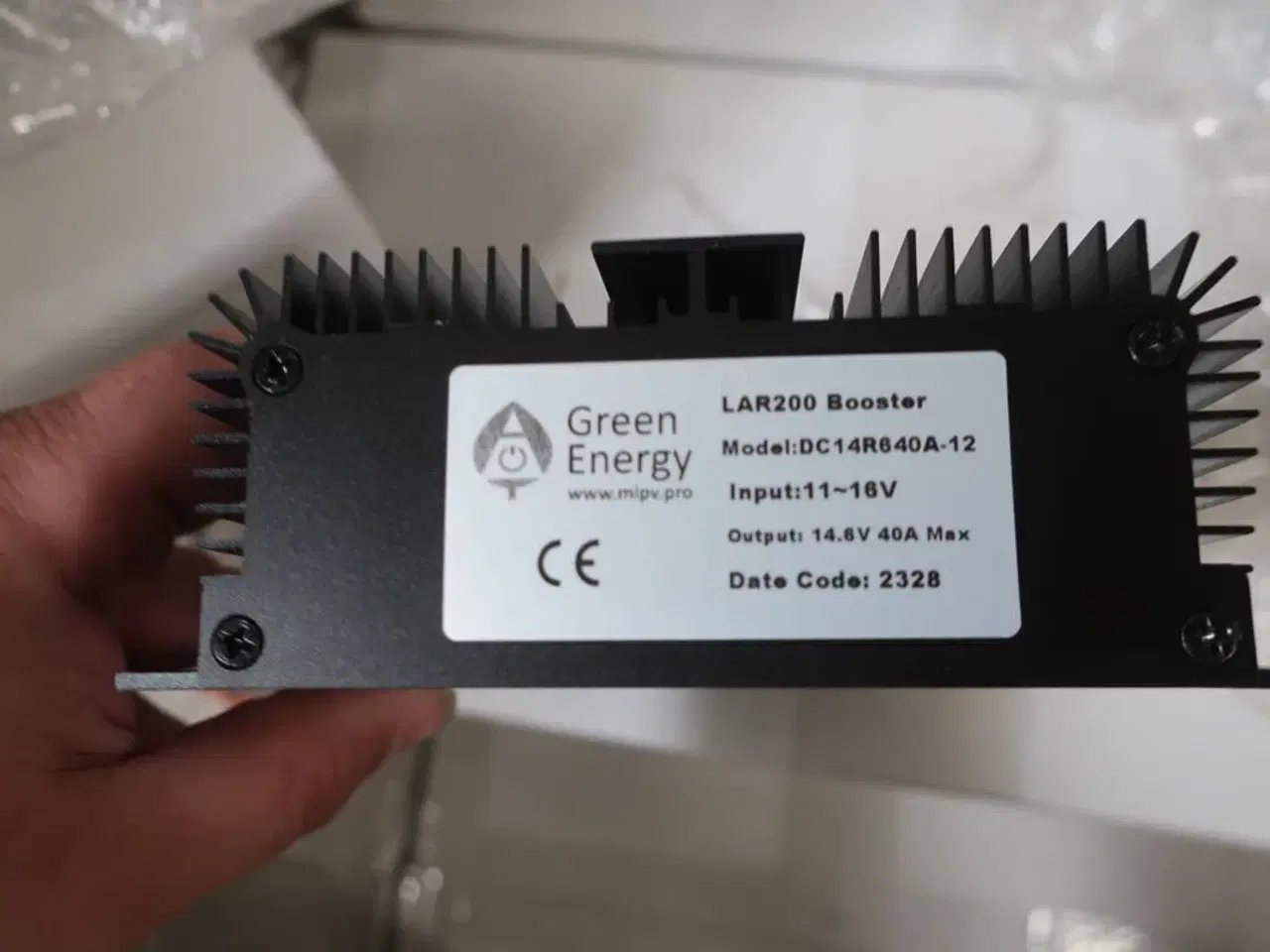 Billede 3 - 3 stk. booster GREEN ENERGY LAR200 DC14R640A-12