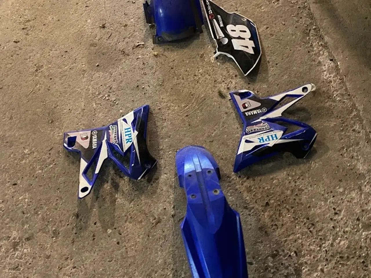 Billede 6 - Yamaha YZ125 Udstødning og skjolde