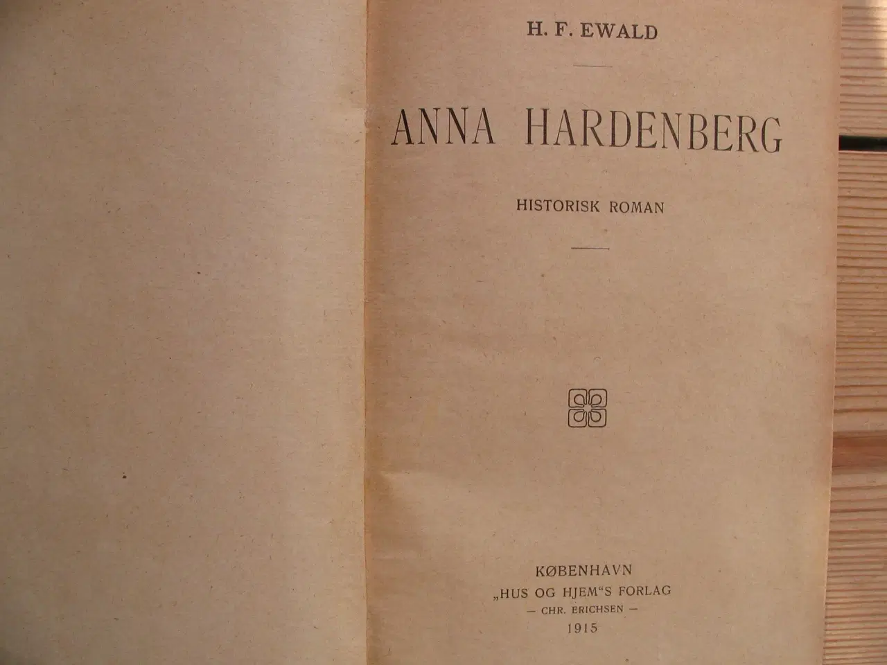 Billede 3 - H.F. Ewald. Anna Hardenberg. fra 1915