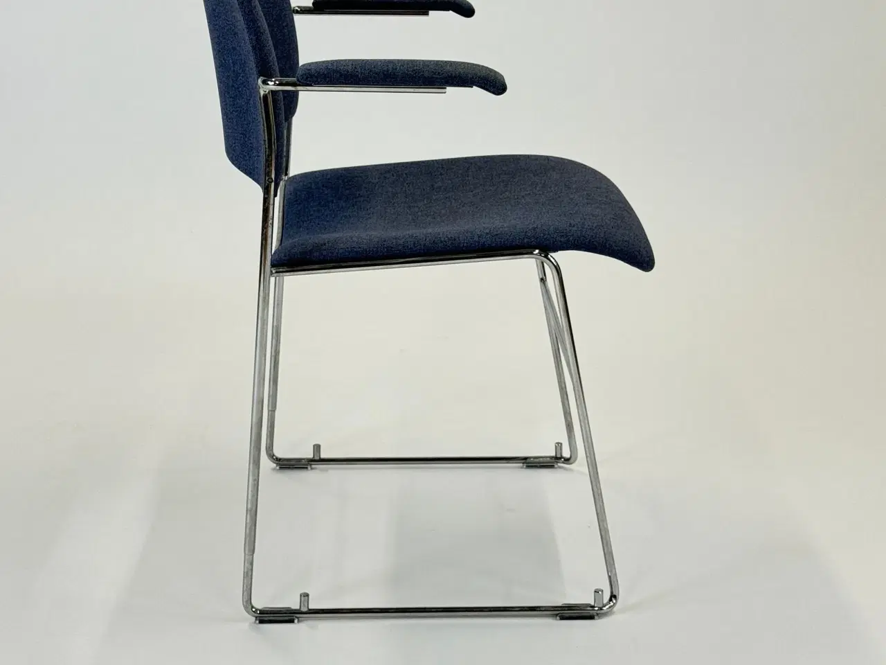 Billede 6 - Howe | 40/4 Konferencestol (Blå m. Krom Stel)