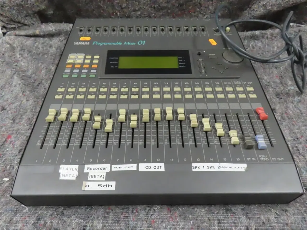 Billede 3 - Mixer - YAMAHA PROGRAMMABLE MIXER 01 (MOMSFRI)