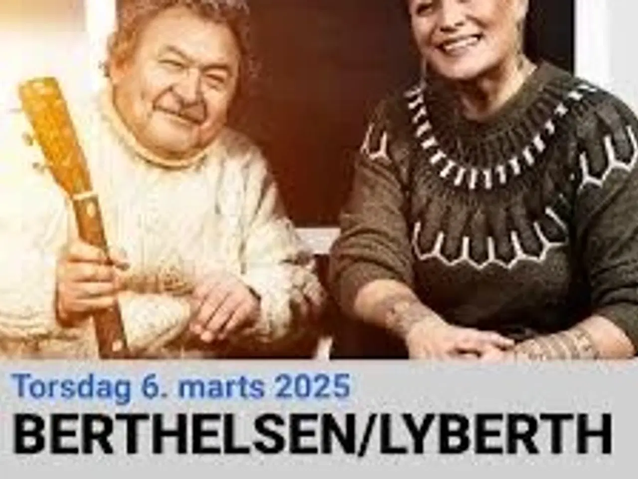 Billede 1 - Berthelsenlyberth koncert i Godset Kolding 2. maj 