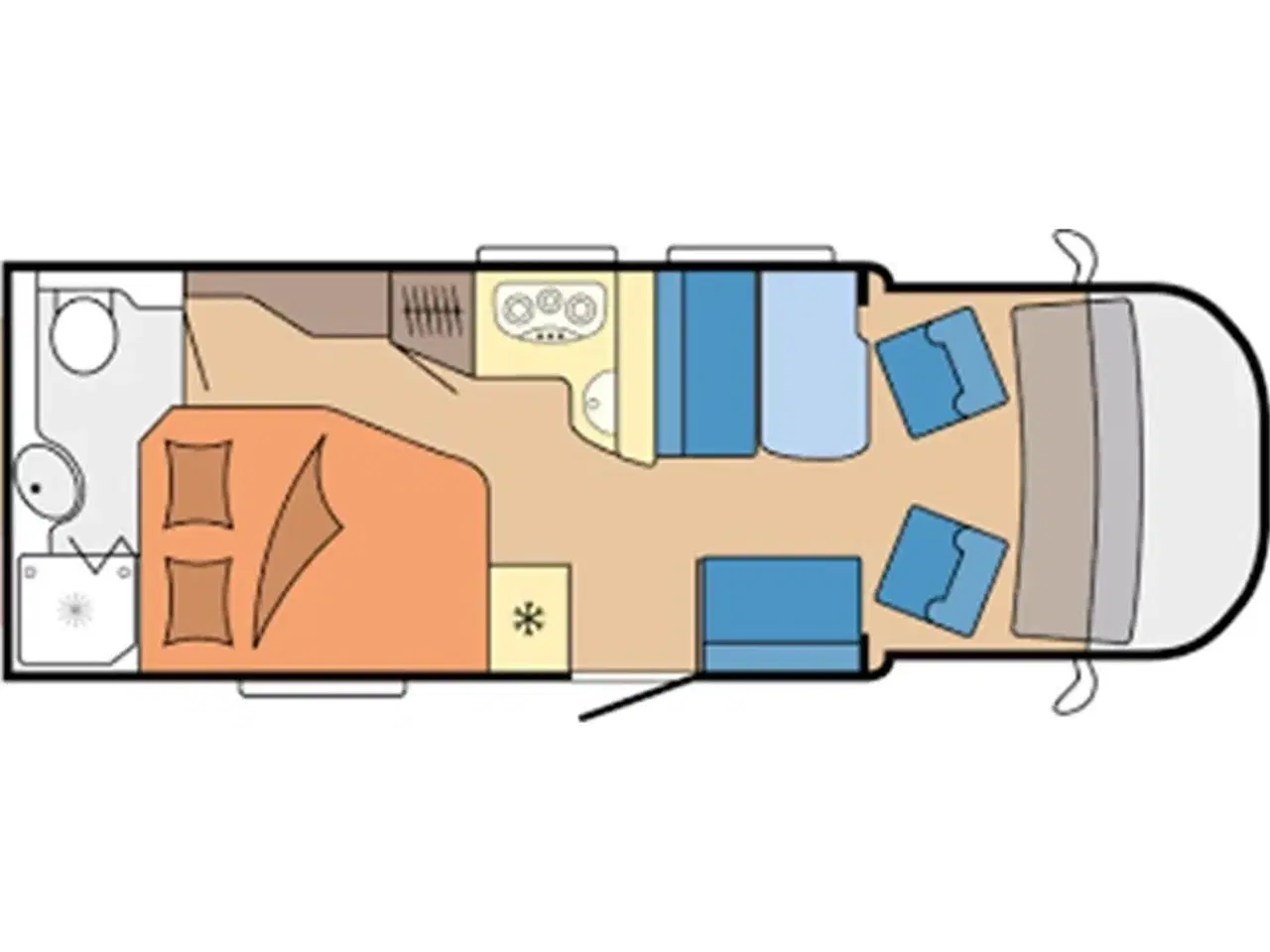 Billede 16 - 2023 - Hobby Optima On Tour T70 F Demo bil har kun kørt 6600 km spar kr. 40.006,-