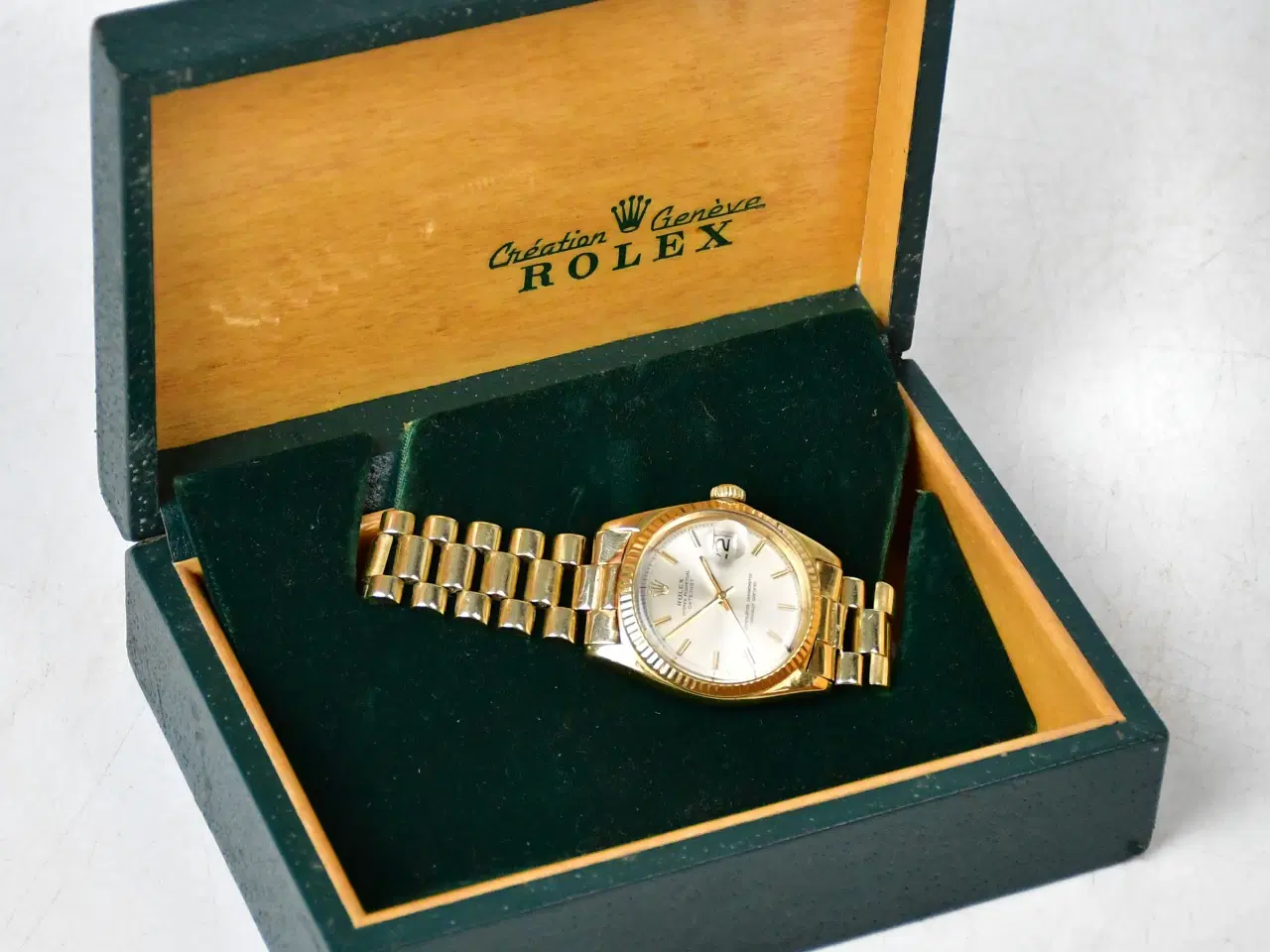 Billede 2 - Rolex Datejust 18 karat massivt guld / Rolex urkas