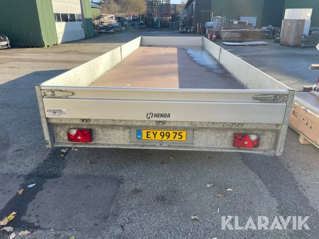 Billede 6 - Platform Trailer Henra 35B 3 akslet