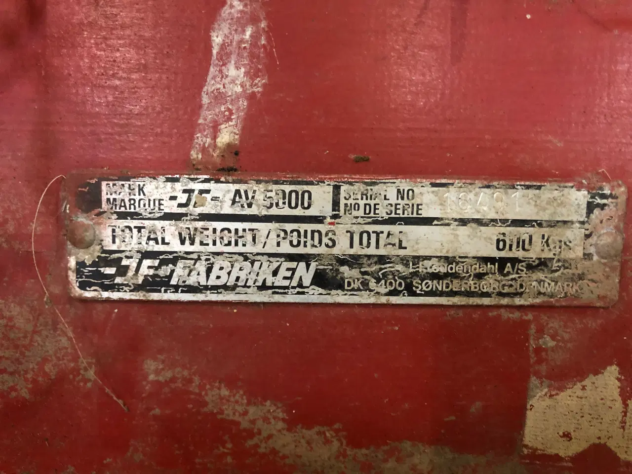 Billede 3 - JF aflæsser vogn 