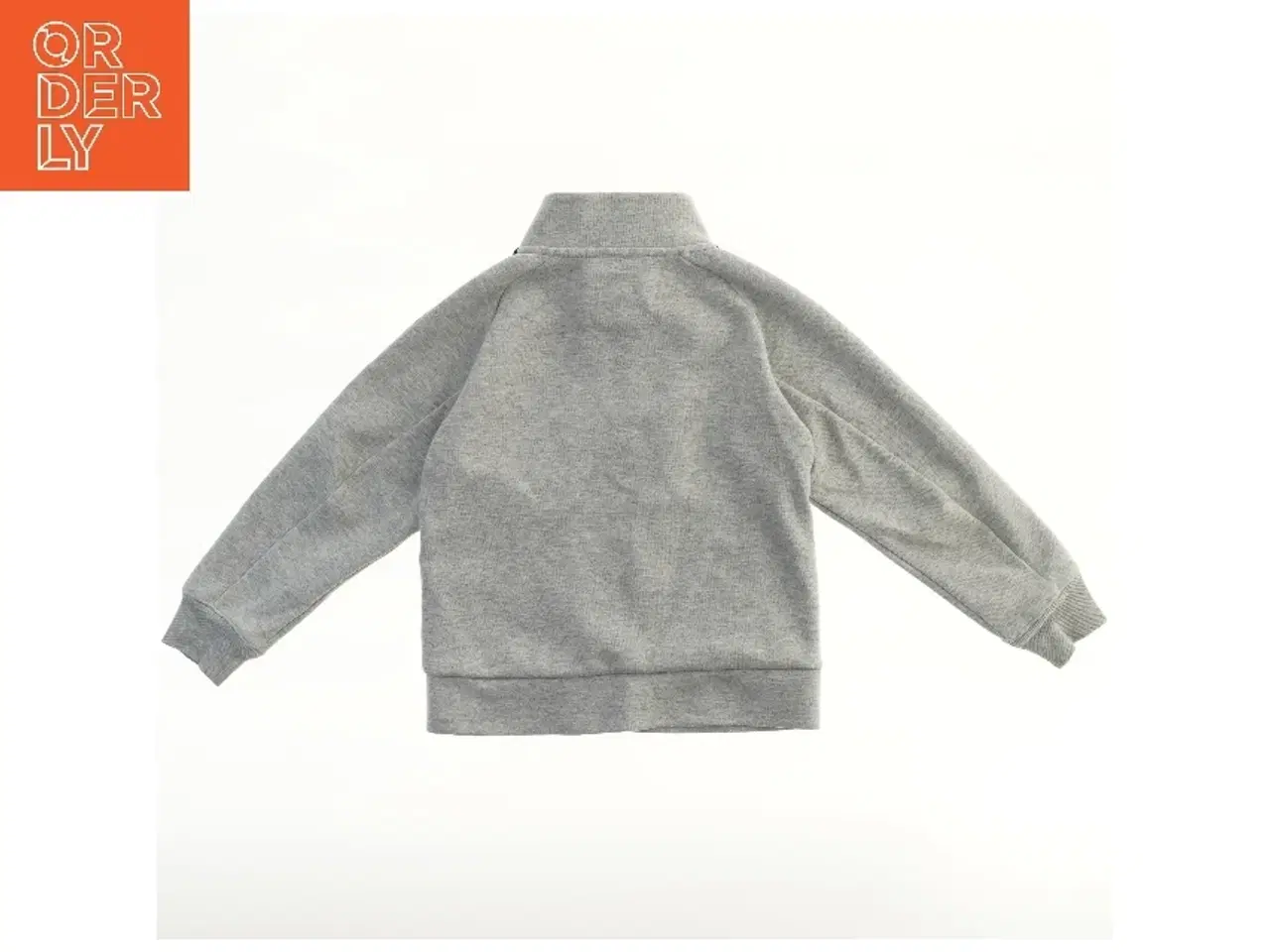 Billede 1 - Grå sweatshirt med lynlås fra Uniqlo (str. 116)