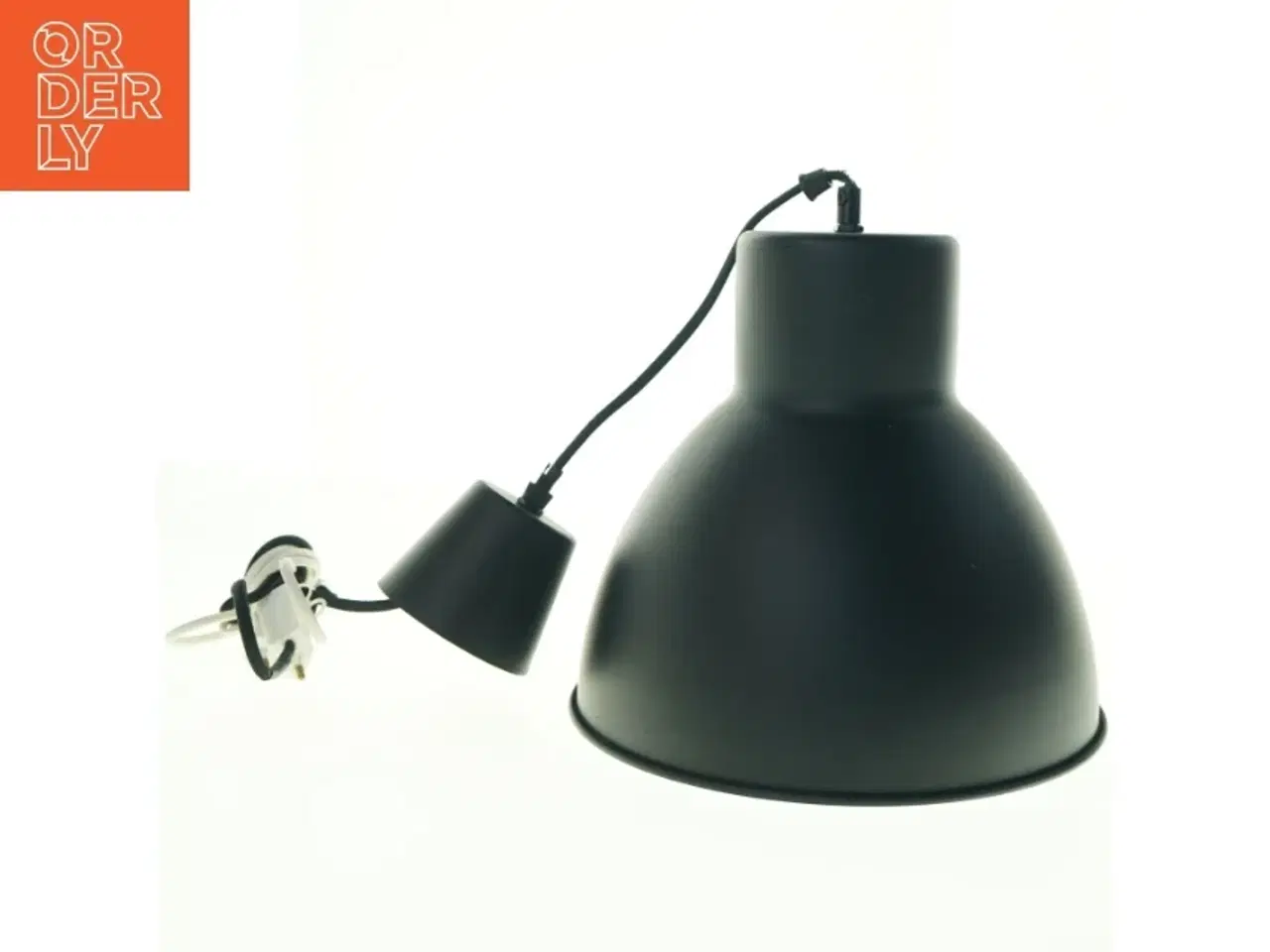 Billede 1 - Sort IKEA pendellampe (str. 28 x 25 cm)