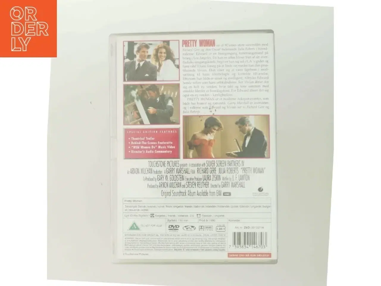 Billede 3 - Pretty woman med Richard Gere (DVD)