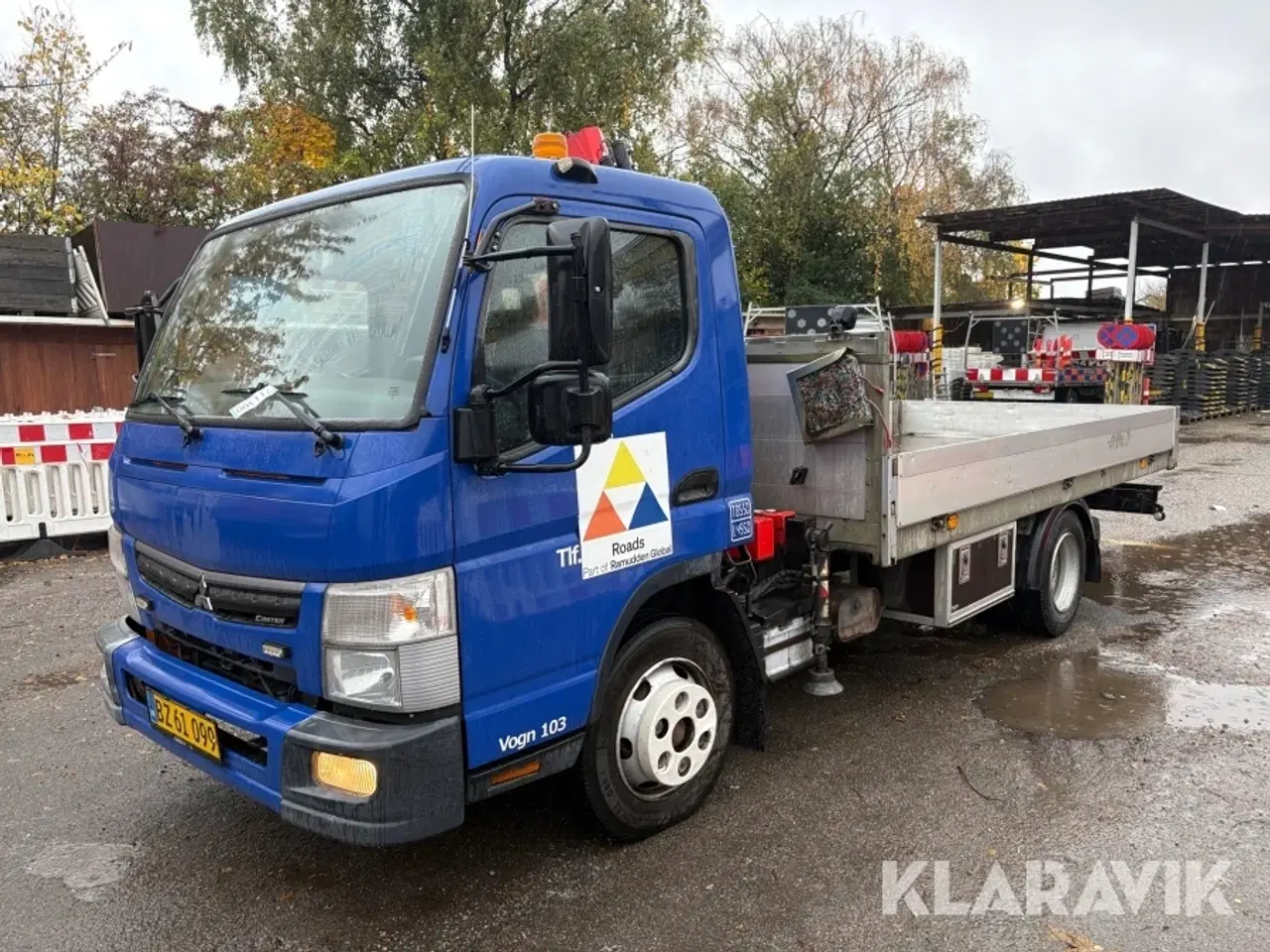 Billede 1 - Ladbil Fuso Canter 9C18AMT4X2 med Fassi kran