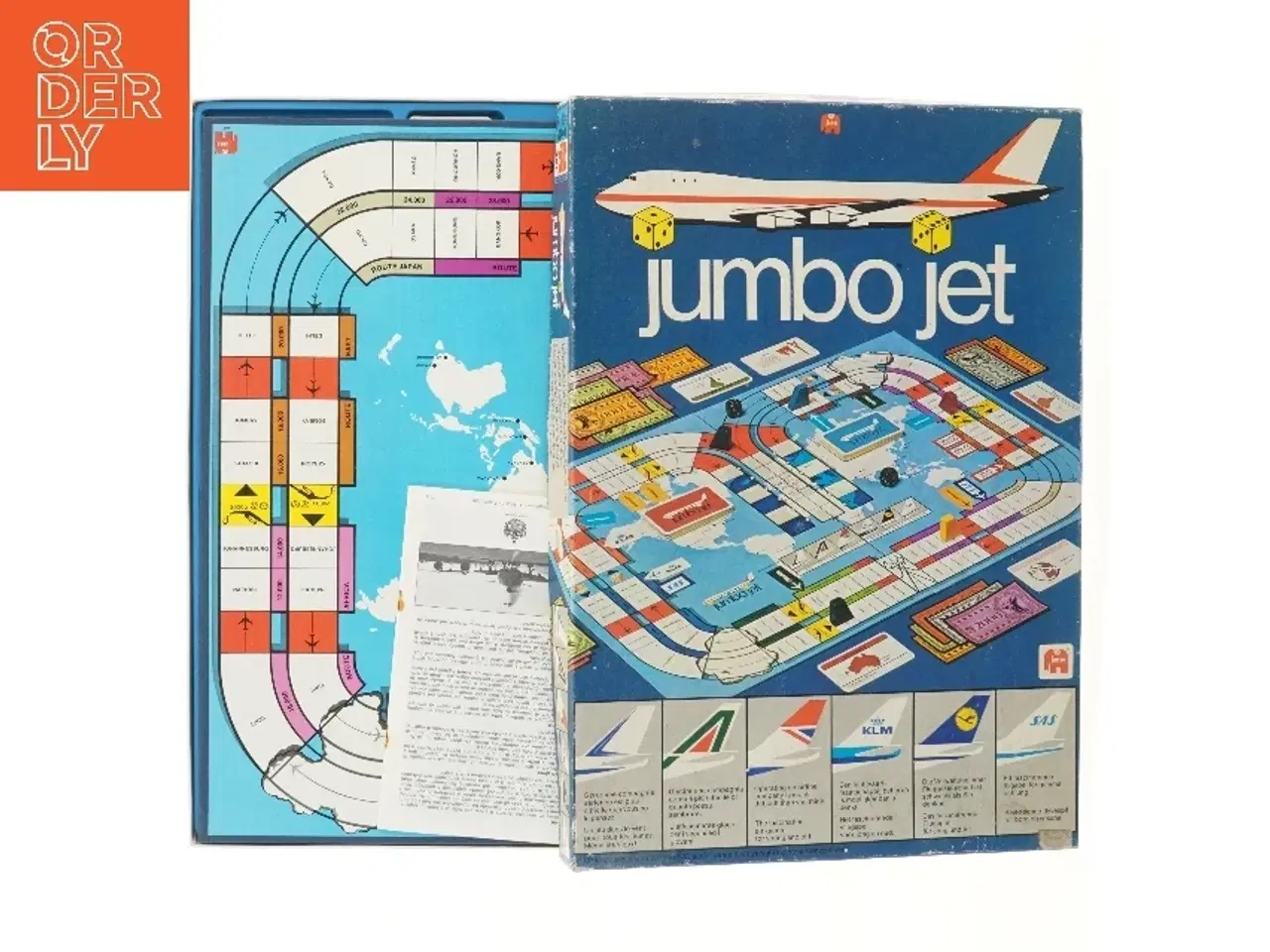Billede 2 - Brætspil Jumbo Jet fra Spelindustrie (str. 45x32 cm)