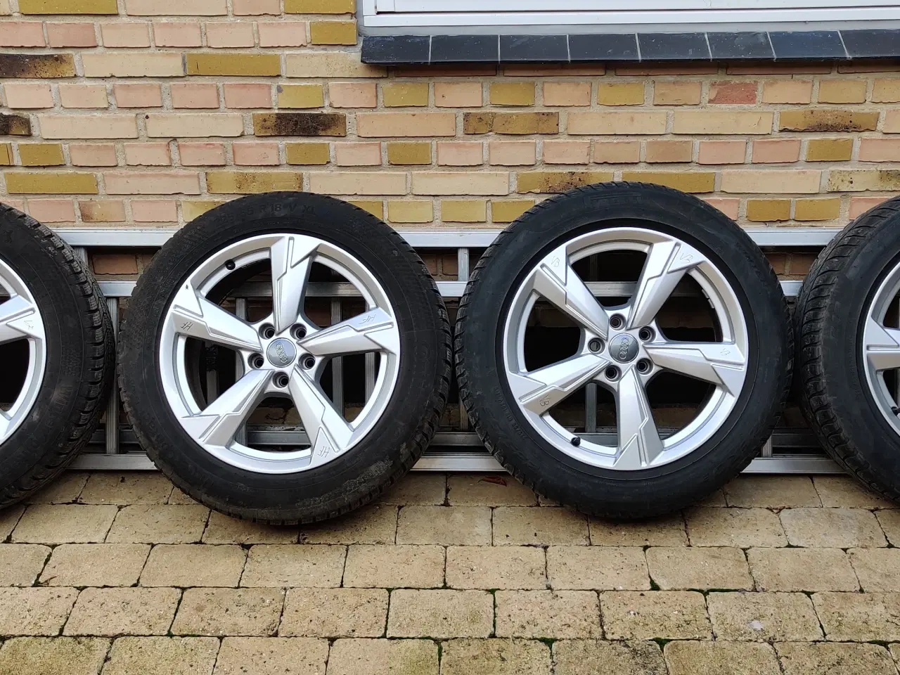 Billede 1 - Vinterhjul - Audi A6 C8 - Originale Audi fælge