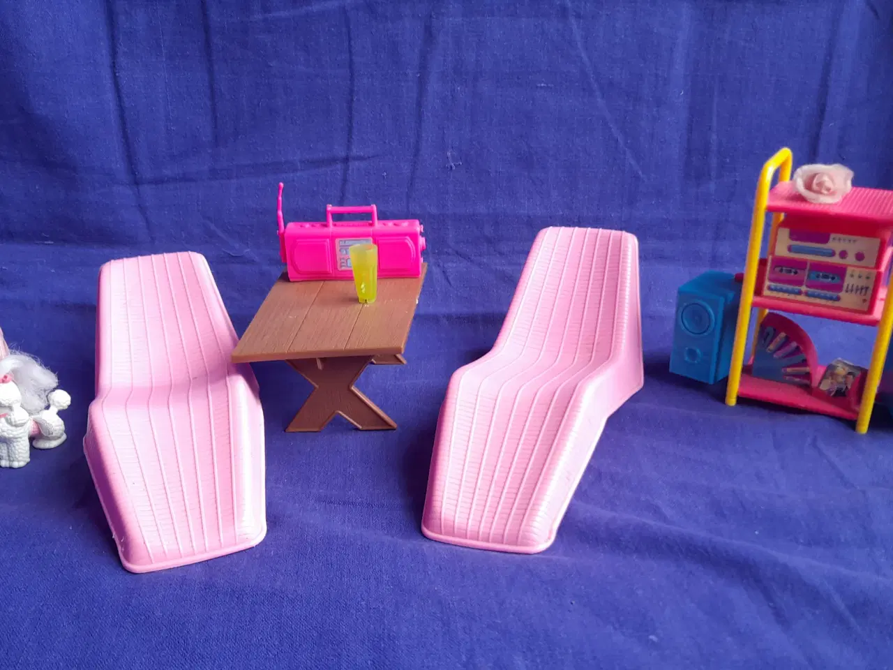 Billede 3 - Havfrue Barbier på liggestole m.m ( 10 dele)