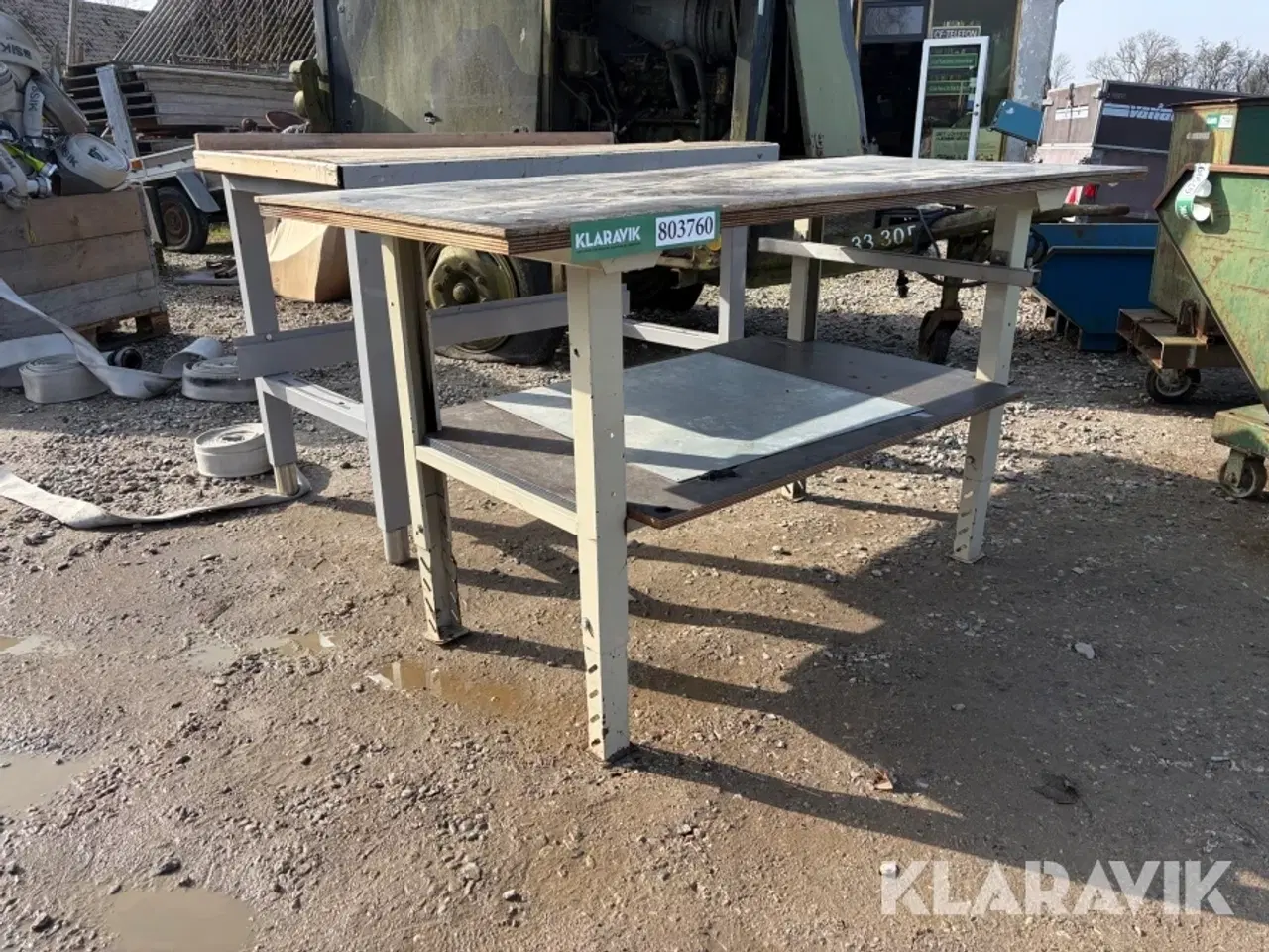 Billede 2 - Værksted bord