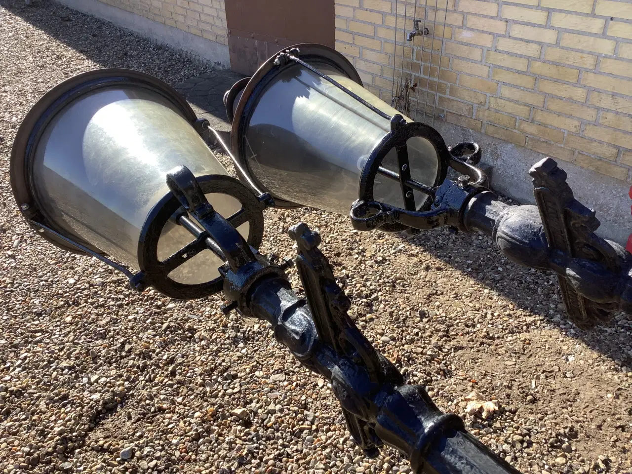 Billede 2 - Gaslamper store Københavnerlamper