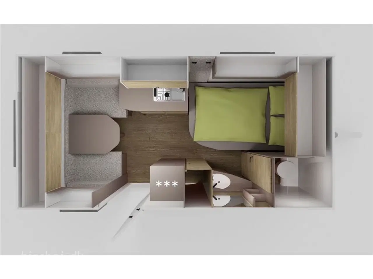 Billede 5 - 2026 - Fendt NEXT 380   En nyhed til campisten med EL bil fra Hinshøj Caravan