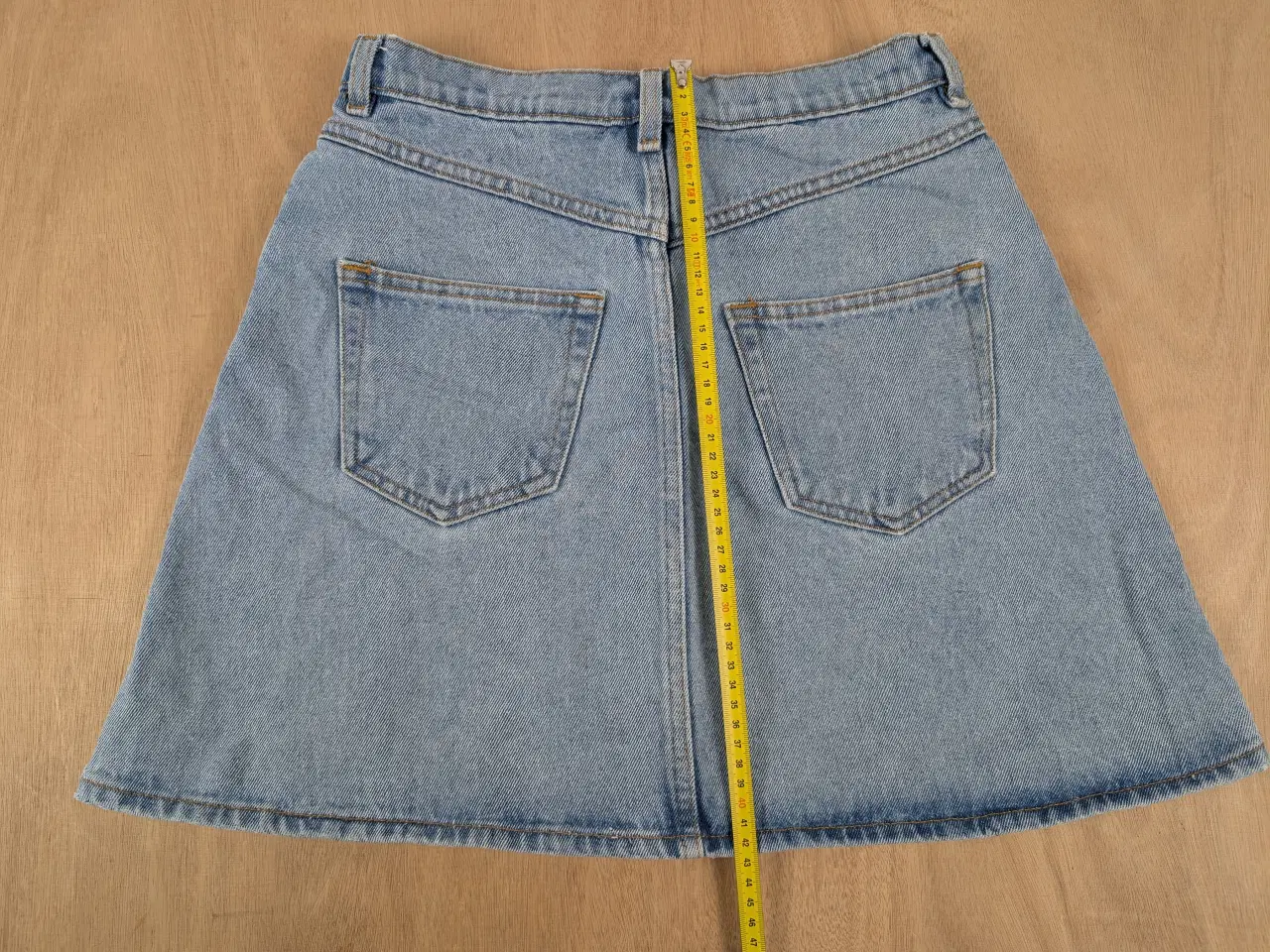 Billede 11 - Monki denimnederdel blå str. 38