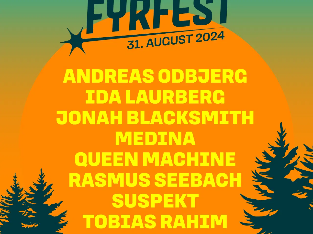 Billede 1 - 1 stk Fyrfest 2024 billet