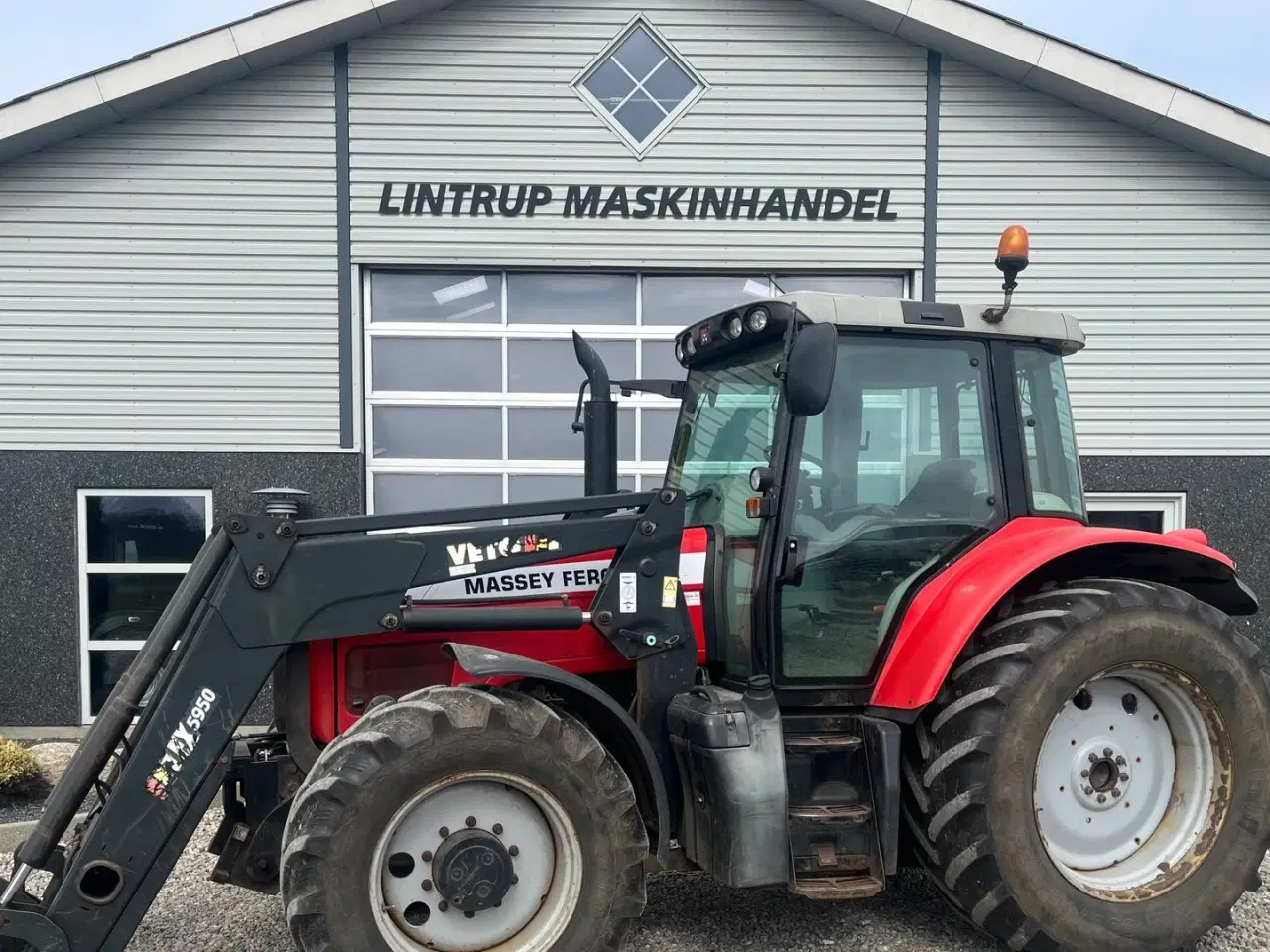 Billede 1 - Massey Ferguson 6480 Dyna 4 Med frontlift og frontlæsser