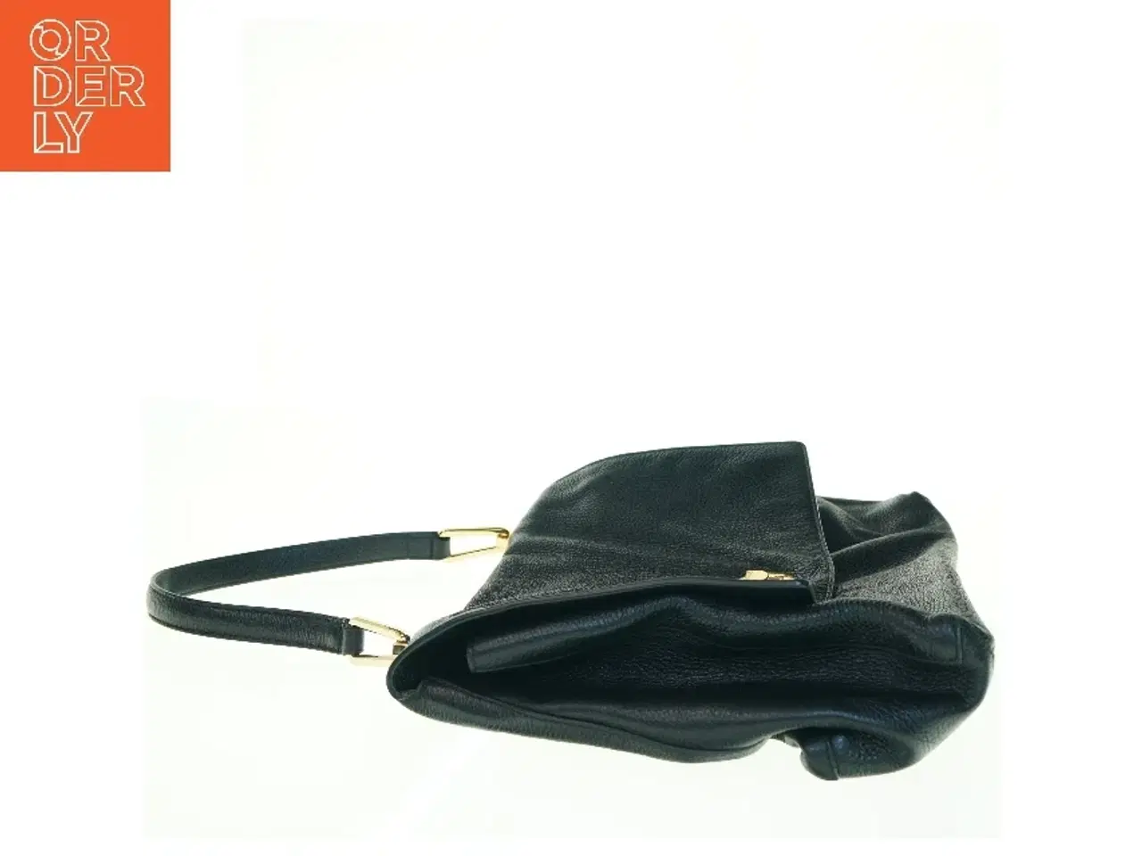 Billede 4 - Liya Sort skuldertaske i læder fra Coccinelle (str. 35 x 32 cm)