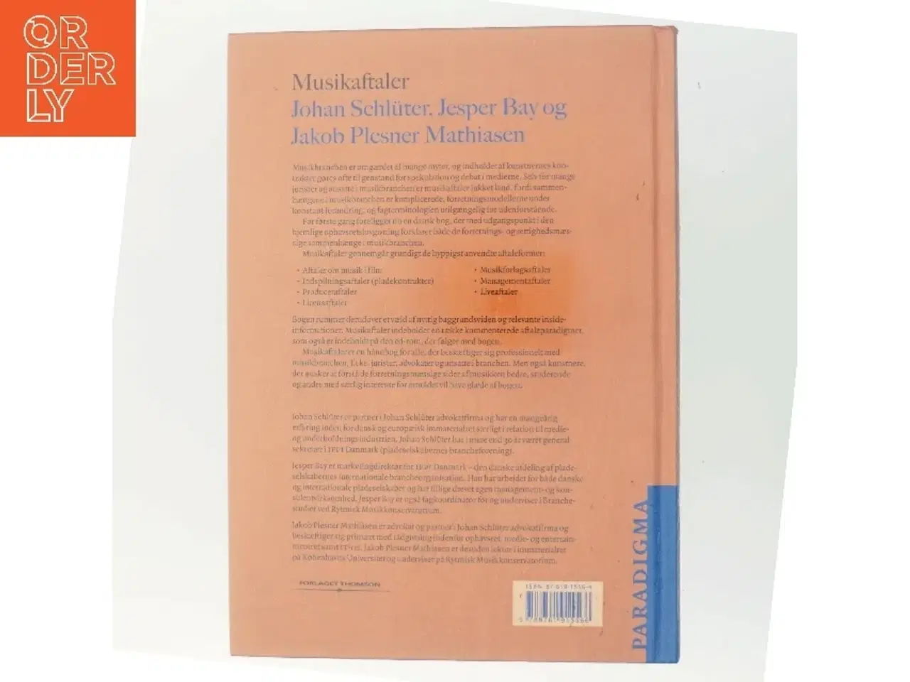 Billede 3 - Musikaftaler (Bog)