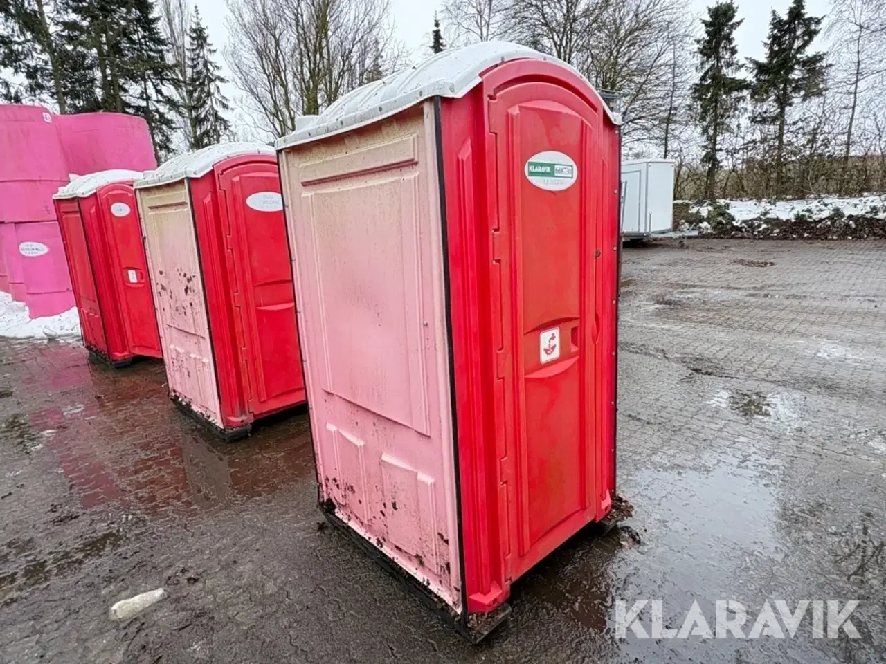 Billede 2 - Toiletkabine med håndvask 1 styk