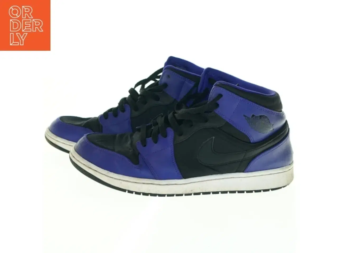 Billede 1 - Brugte blå og sorte sneakers fra Nike (str. 47)