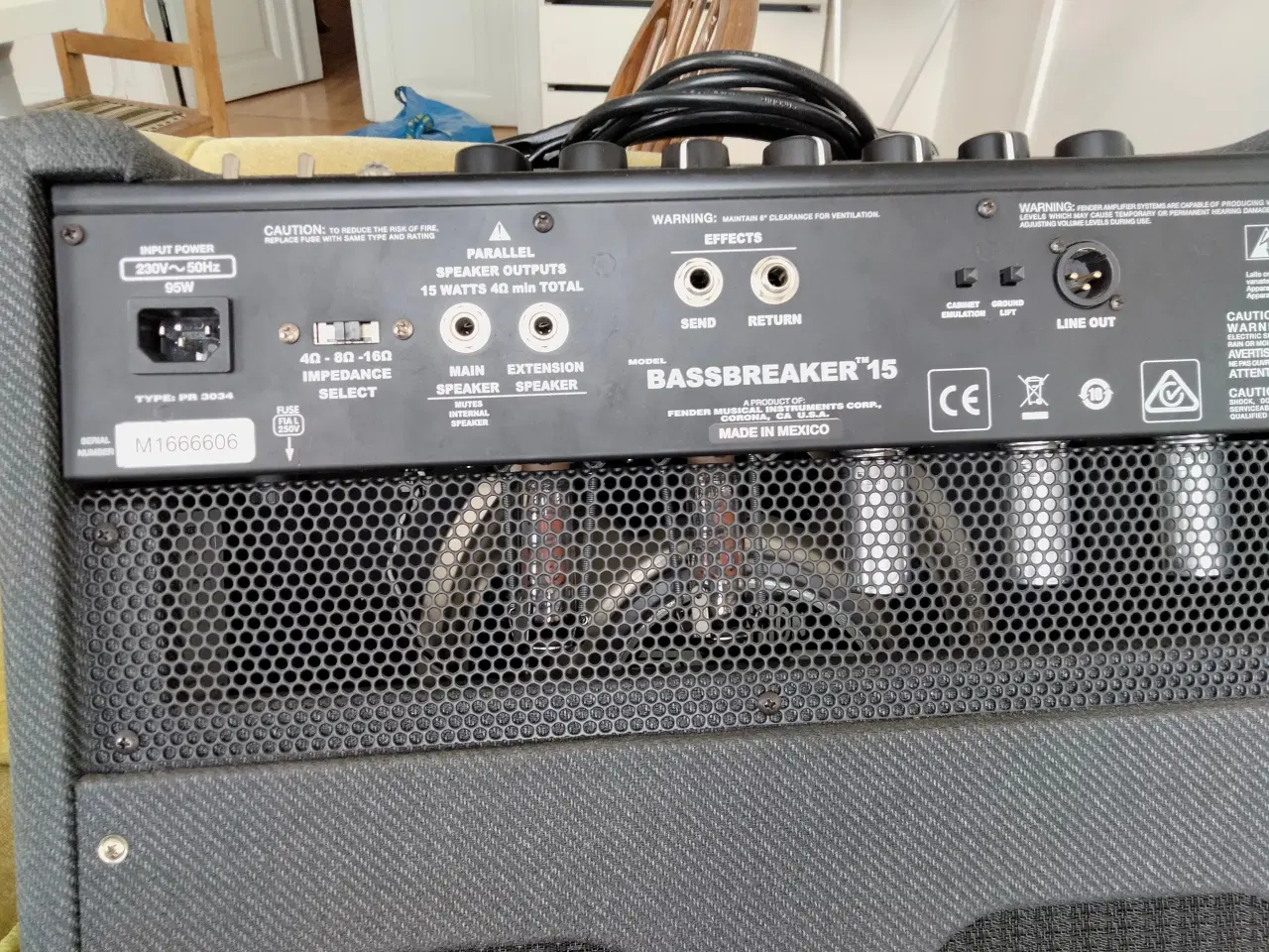 Billede 3 - Fender Bassbreaker Amp - 15 watt