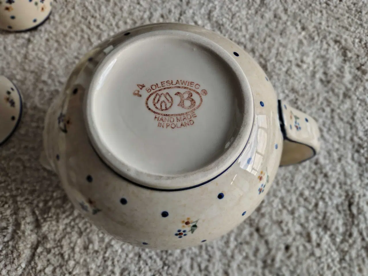 Billede 8 - Spisetallerkener, testel, håndlavet keramik 