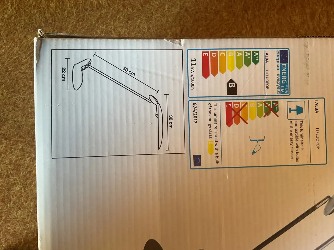 Billede 6 - Bordlampe Poppins Sort Som ny.